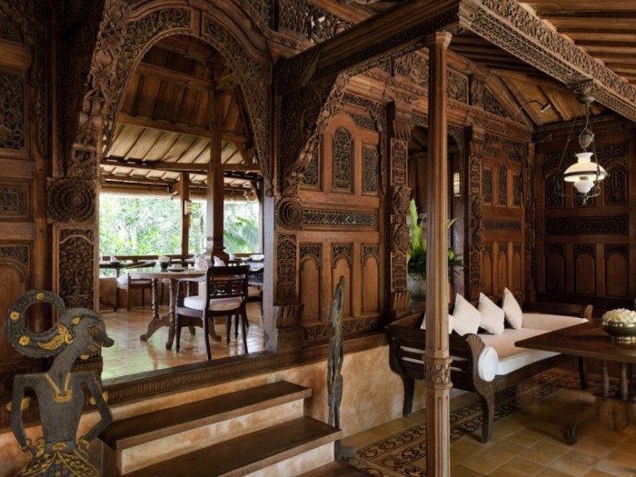 Desain rumah makan bali