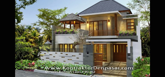 Desain rumah luas tanah 4oo m2