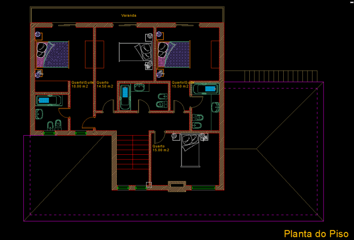 Desain rumah minimalis 2 dimensi autocad