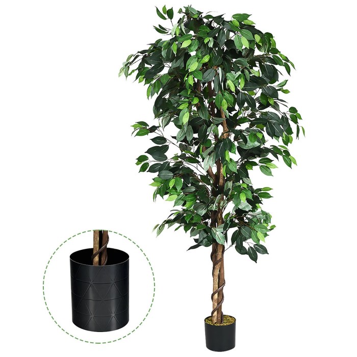 Artificial plants outdoor trees