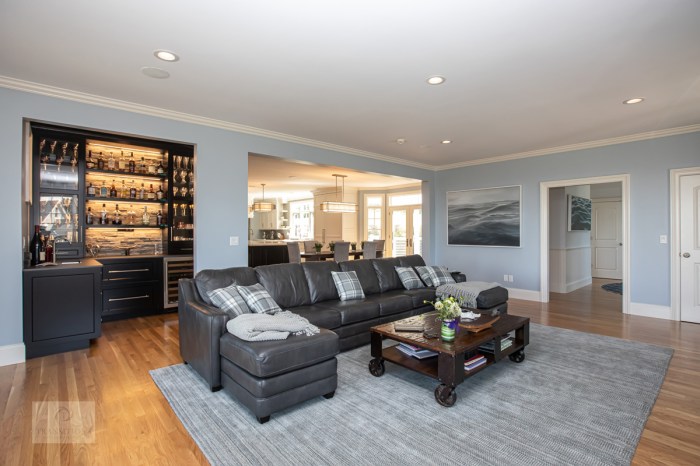 Kitchen living room small combo interior combined traditional ideas modern apartment serene neutral