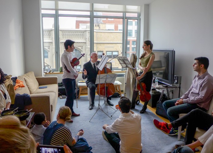 Konzert im wohnzimmer