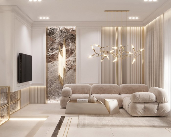 Wohnzimmer lampe gold